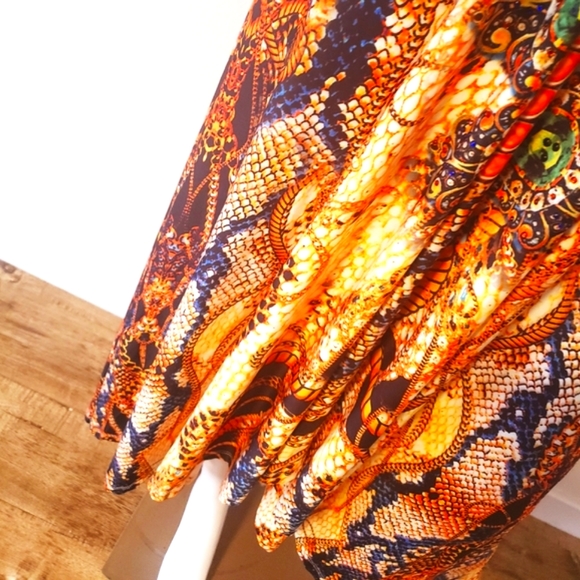 VENUS Island Prt Halter Hi-Lo Dress-S - Picture 8 of 9